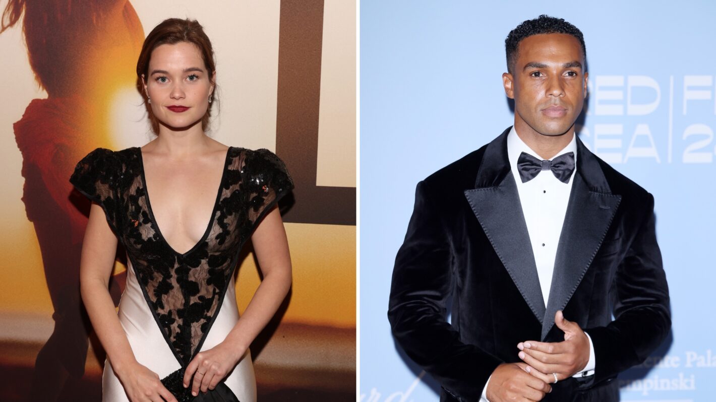 Sarah Catherine Hook and Lucien Laviscount.