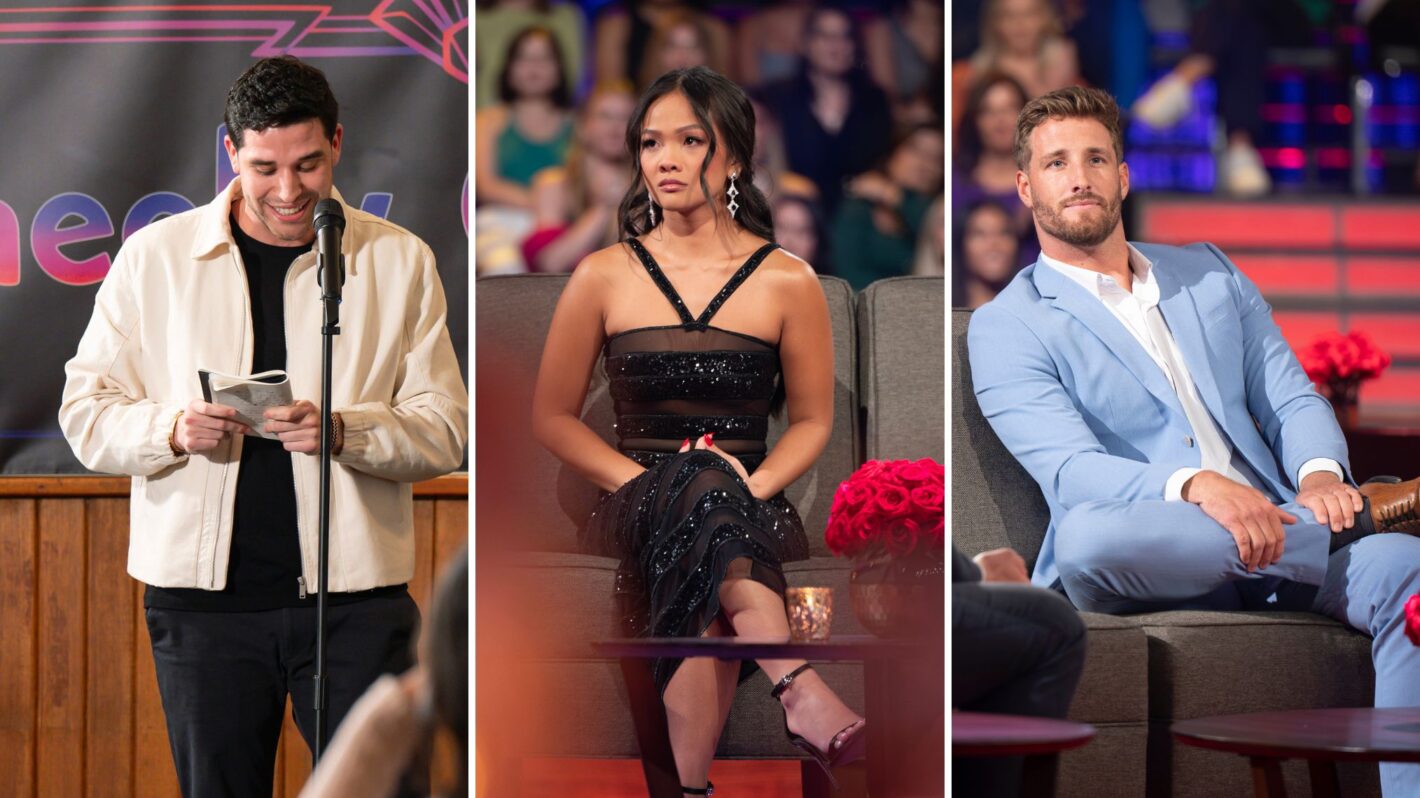 Devin Strader, Jenn Tran, and Sam McKinney on 'The Bachelorette'