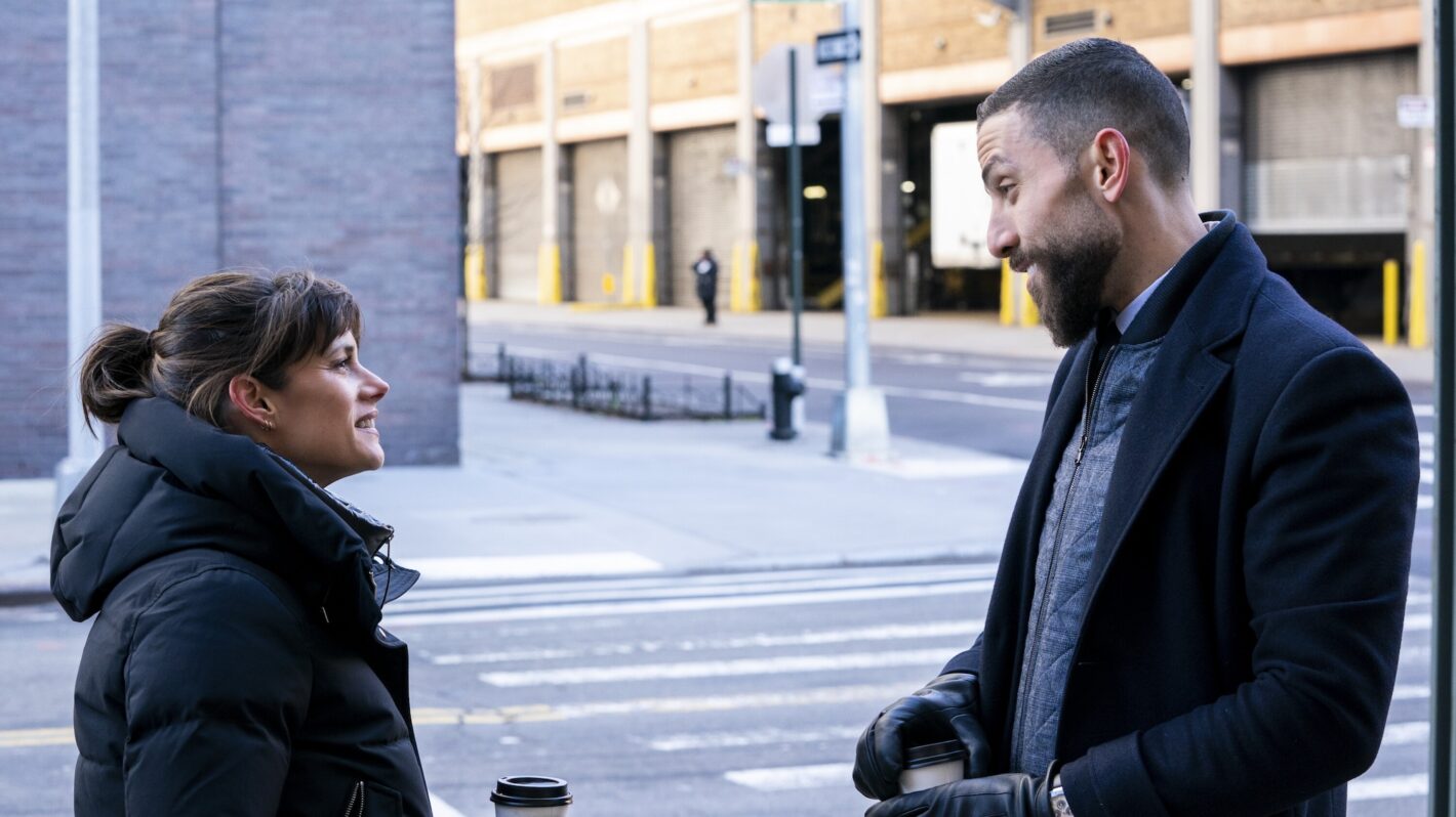 Missy Peregrym as Special Agent Maggie Bell and Zeeko Zaki as Special Agent Omar Adom ‘OA’ Zidan — 'FBI' Season 6 Episode 3