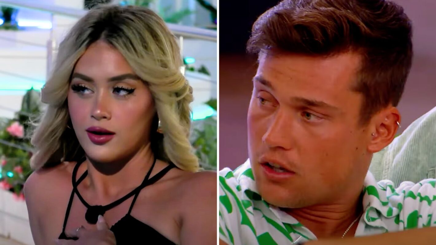 Kaylor and Aaron in 'Love Island USA' Season 6
