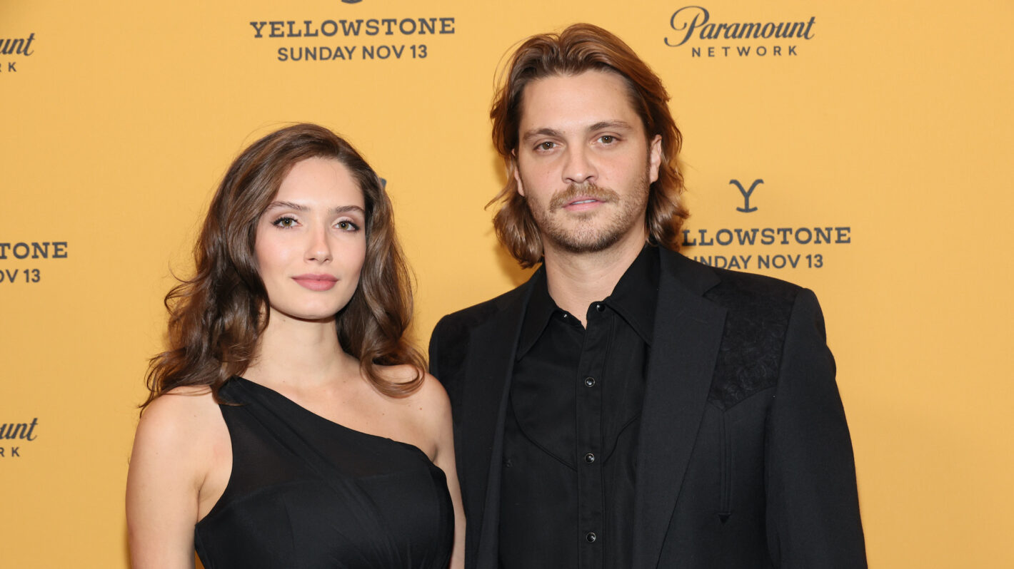 Bianca Rodrigues and Luke Grimes attend Paramount's