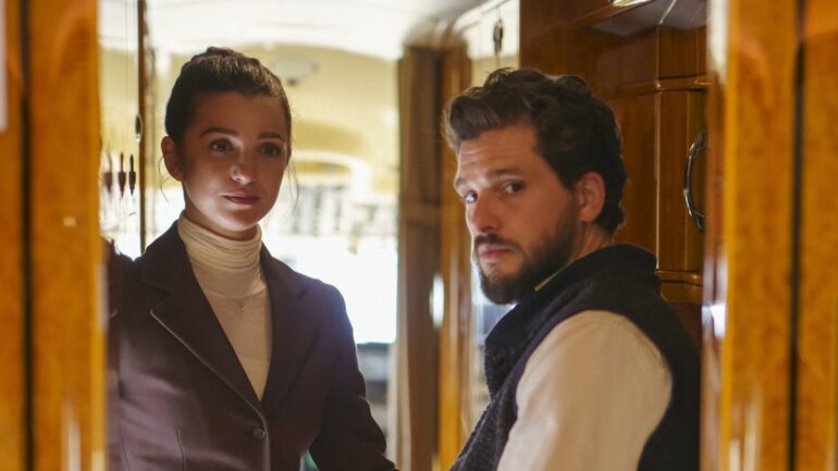 Marisa Abela & Kit Harington in 'Industry' Season 3