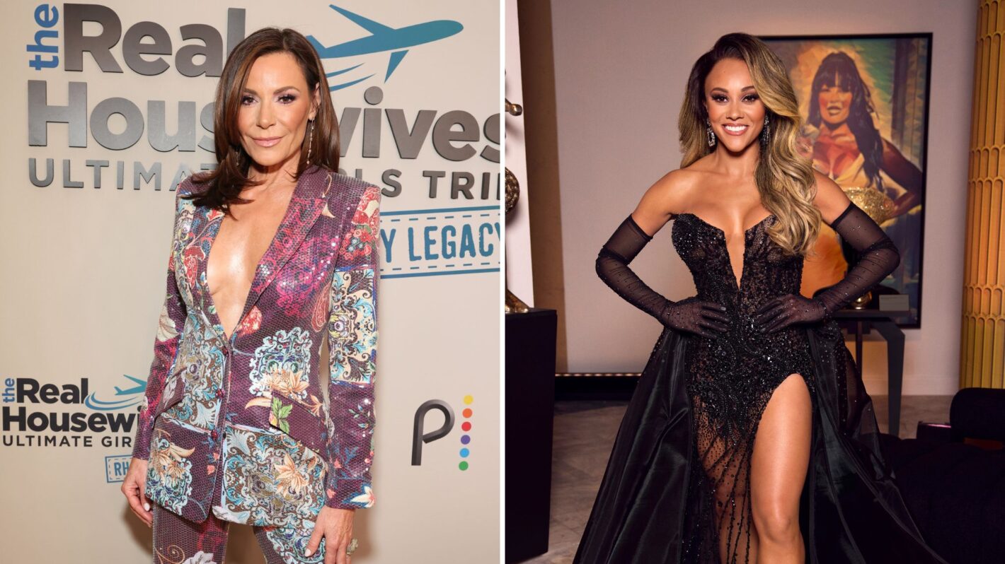 Luann de Lesseps and Ashley Darby